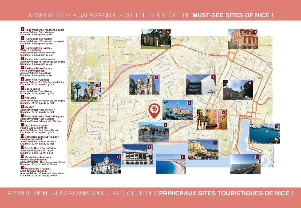 La Salamandre A Nizza Kültér fotó